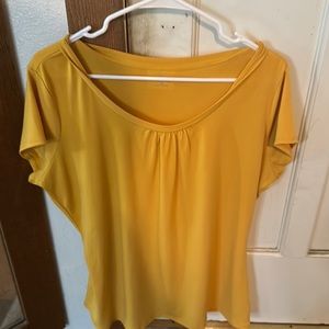 Yellow blouse